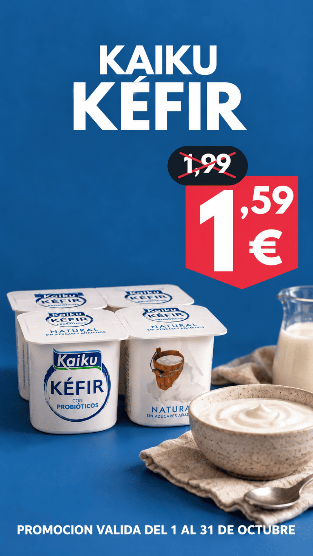 Kéfir Kaiku, 1,59 €