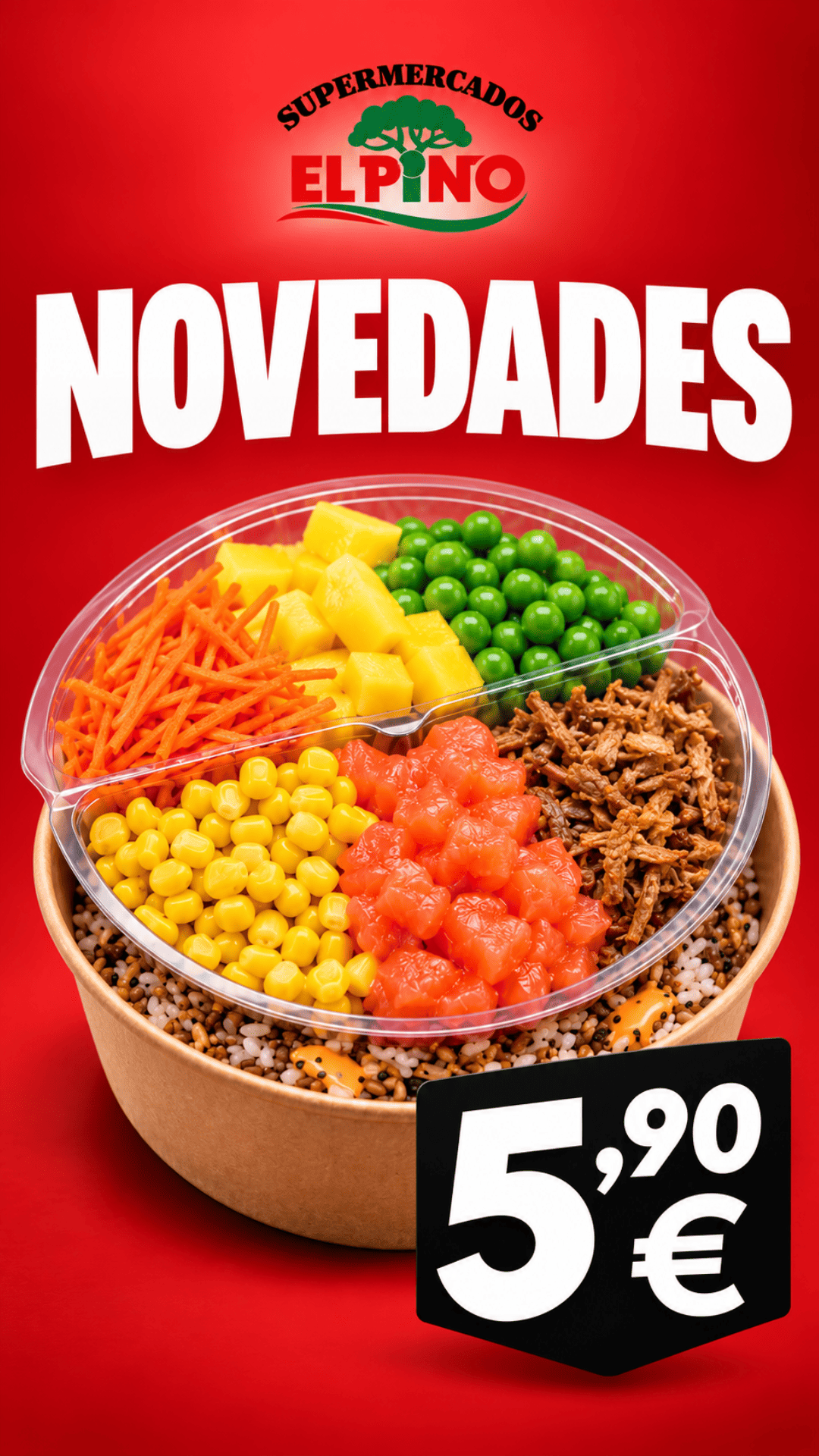 Novedad: bowl, 5,90 €